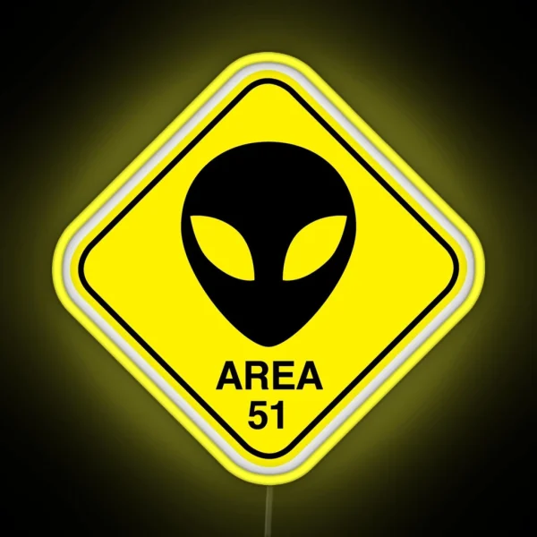 Area 51 RGB Neon Sign