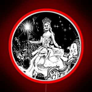 Ariana Grande As Glinda In Wicked RGB Neon Sign