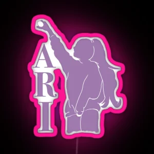 Ariana Grande Fanmerch RGB Neon Sign