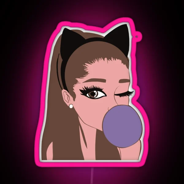 Ariana Grande RGB Neon Sign