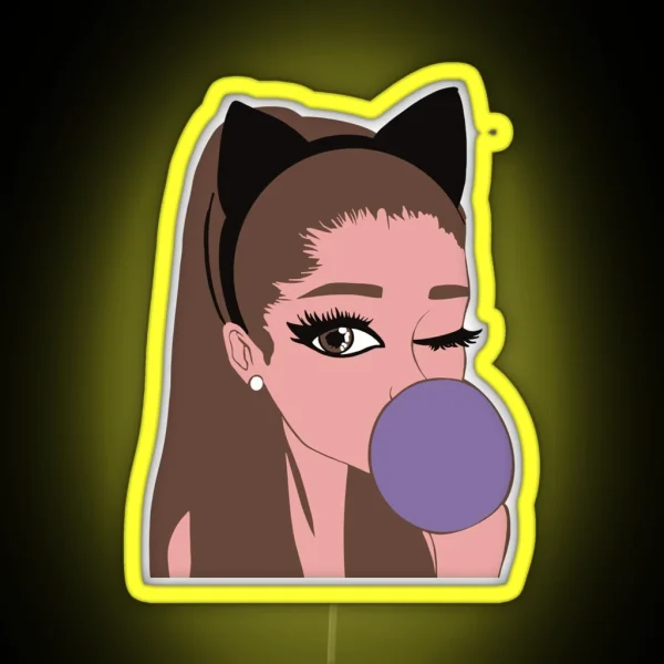 Ariana Grande RGB Neon Sign