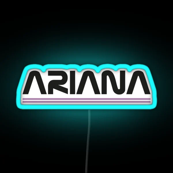 Ariana Nasa RGB Neon Sign