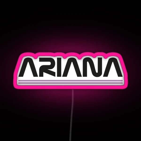 Ariana Nasa RGB Neon Sign