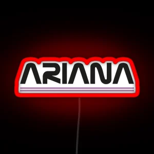 Ariana Nasa RGB Neon Sign