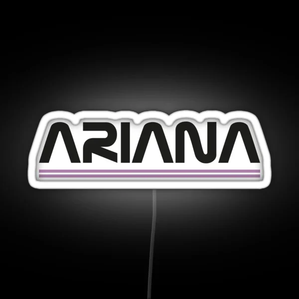 Ariana Nasa RGB Neon Sign
