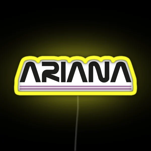 Ariana Nasa RGB Neon Sign