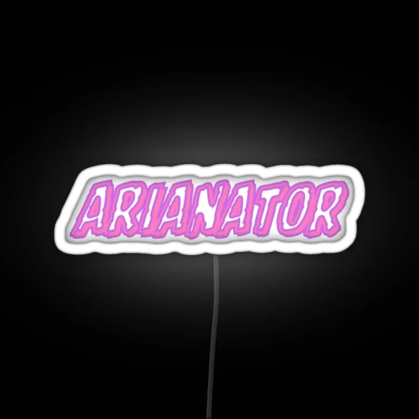 Arianator RGB Neon Sign
