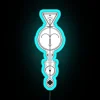 Neon Zodiac Arrow Symbol Decorative Sign for Aries and Astrology Enthusiasts