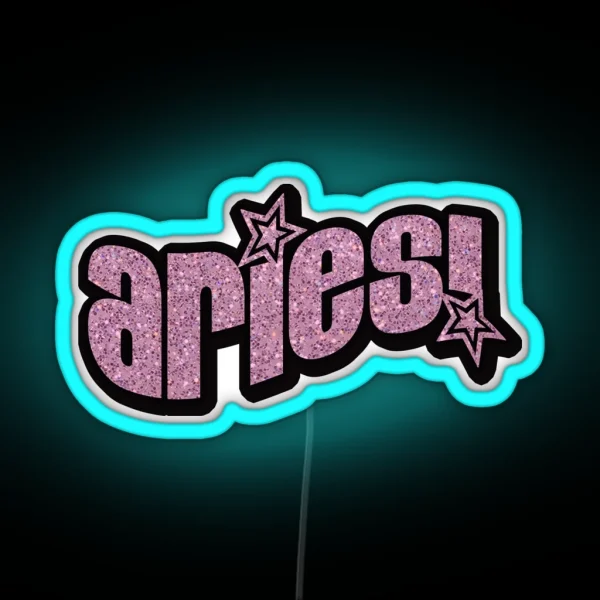 Aries Queen RGB Neon Sign