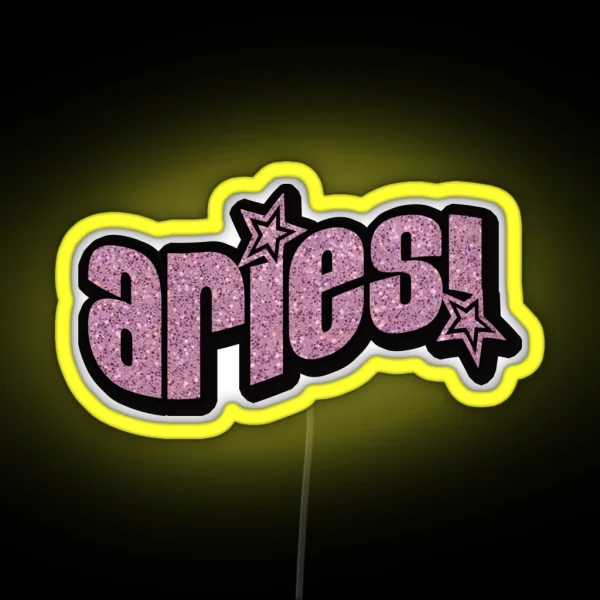 Aries Queen RGB Neon Sign