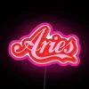 Aries Vintage Font RGB Neon Sign - Image 6