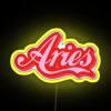 Aries Vintage Font RGB Neon Sign - Image 5