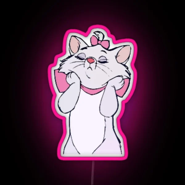 Aristocats Marie RGB Neon Sign