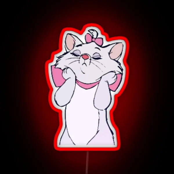 Aristocats Marie RGB Neon Sign