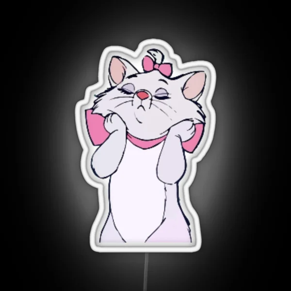 Aristocats Marie RGB Neon Sign