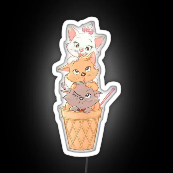 Aristocats RGB Neon Sign