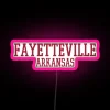 Arkansas Razorbacks Campus Text RGB Neon Sign - Image 6