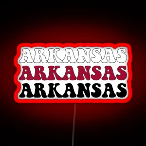 Arkansas RGB Neon Sign