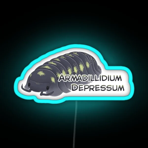 Armadillidium Depressum RGB Neon Sign