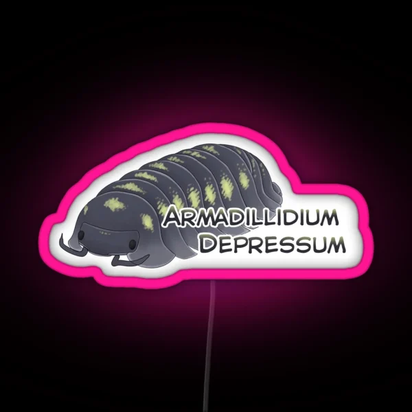 Armadillidium Depressum RGB Neon Sign