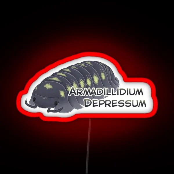 Armadillidium Depressum RGB Neon Sign