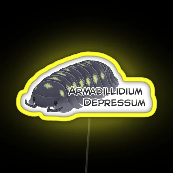 Armadillidium Depressum RGB Neon Sign