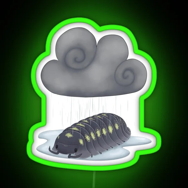 Armadillidium Depressum RGB Neon Sign
