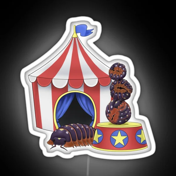 Armadillidium Klugii Clowns RGB Neon Sign