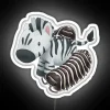 Armadillidium Maculatum Zebra RGB Neon Sign