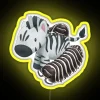 Armadillidium Maculatum Zebra RGB Neon Sign - Image 5