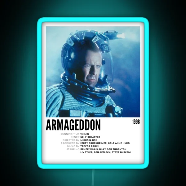 Armageddon 1998 Classic Led RGB Neon Sign