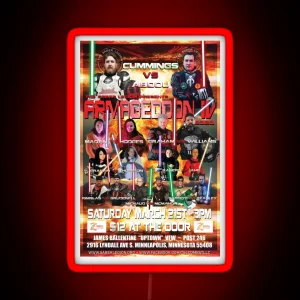 Armageddon 2020 RGB Neon Sign