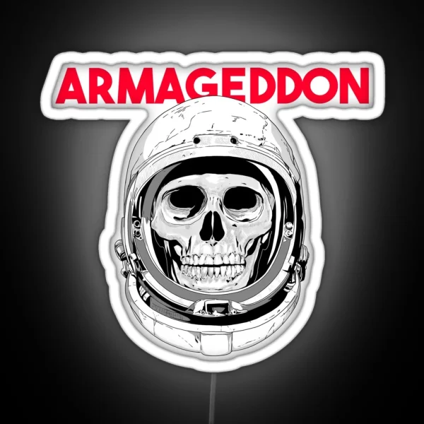 Armageddon Astronaut RGB Neon Sign