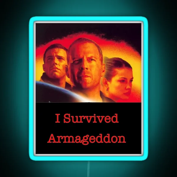 Armageddon RGB Neon Sign