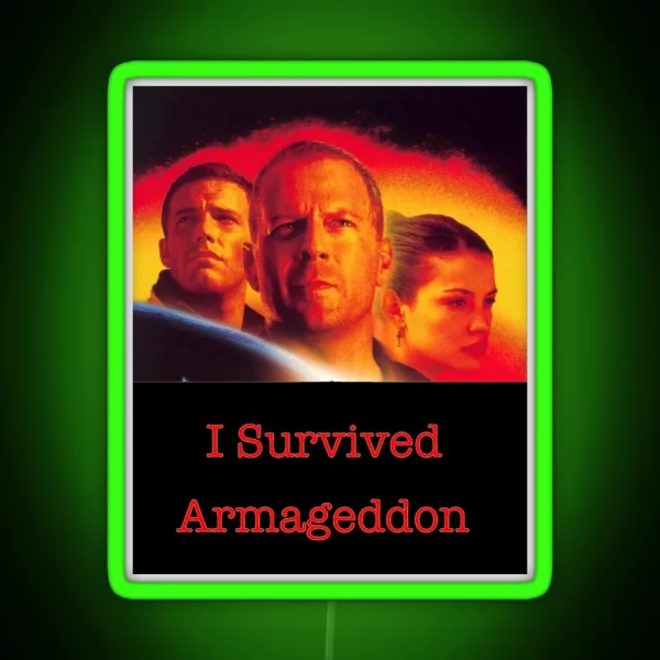 Armageddon RGB Neon Sign