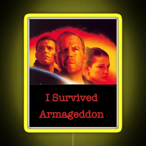 Armageddon RGB Neon Sign