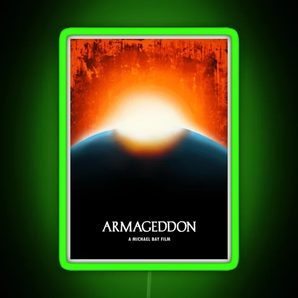 Armageddon RGB Neon Sign