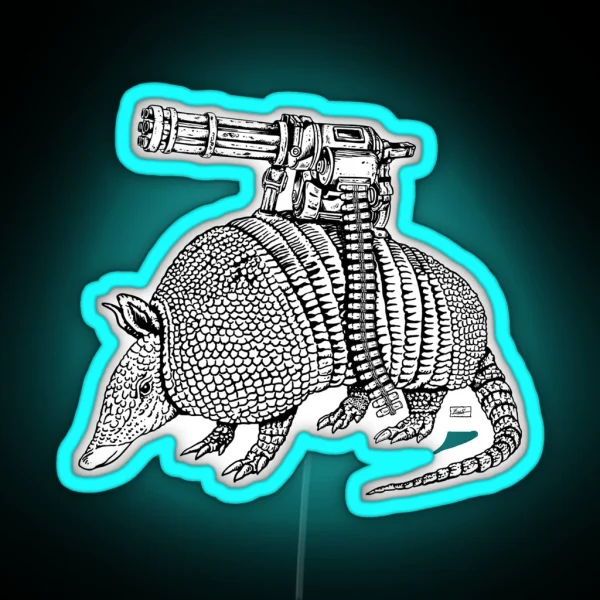 Armordillo RGB Neon Sign