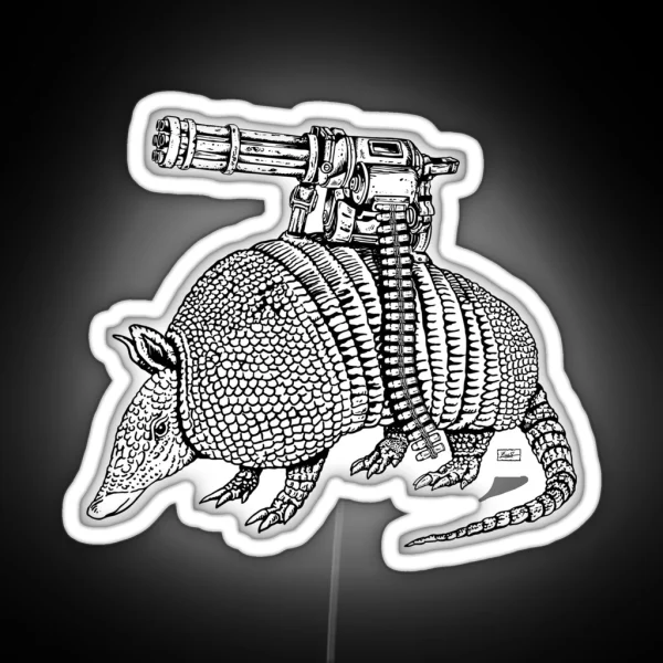 Armordillo RGB Neon Sign