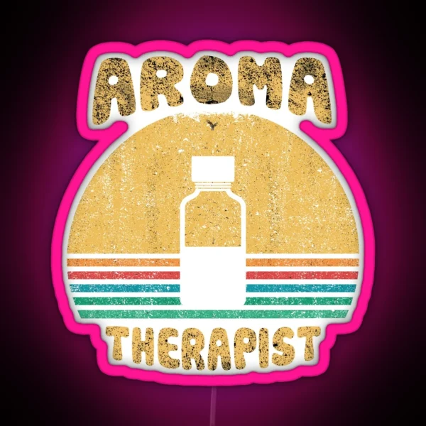 Aroma Therapist RGB Neon Sign