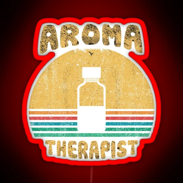 Aroma Therapist RGB Neon Sign