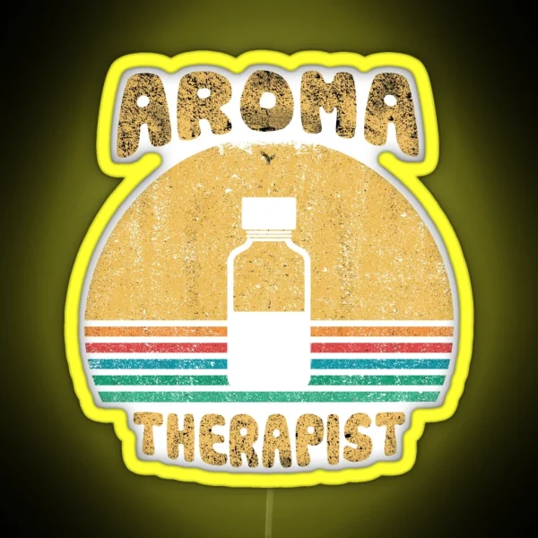 Aroma Therapist RGB Neon Sign