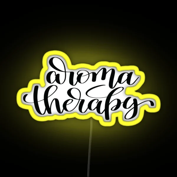 Aroma Therapy RGB Neon Sign