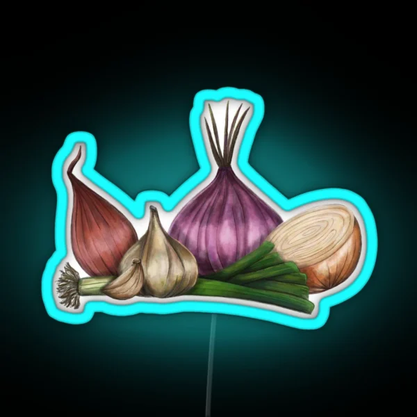 Aromatic Alliums RGB Neon Sign