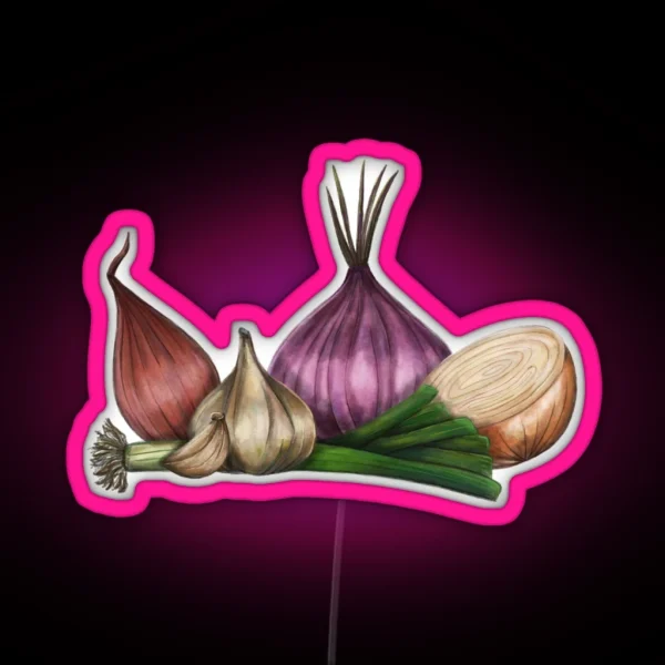 Aromatic Alliums RGB Neon Sign