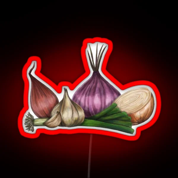 Aromatic Alliums RGB Neon Sign