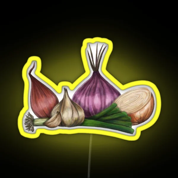 Aromatic Alliums RGB Neon Sign