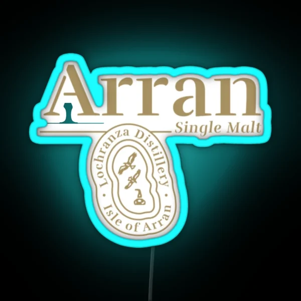 Arran Roberts Burns Single Malt RGB Neon Sign