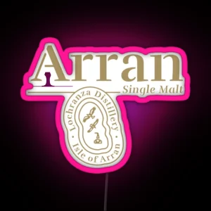 Arran Roberts Burns Single Malt RGB Neon Sign