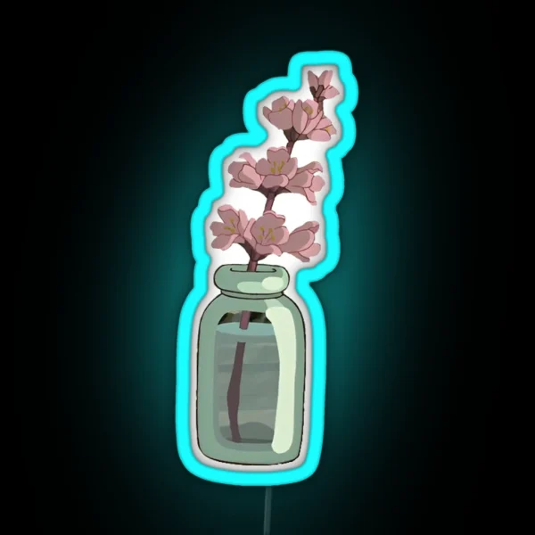 Arrietty Vase RGB Neon Sign